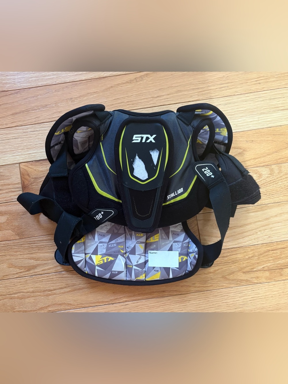 STX Stallion 200 Lacrosse Shoulder Chest Pad Youth Small